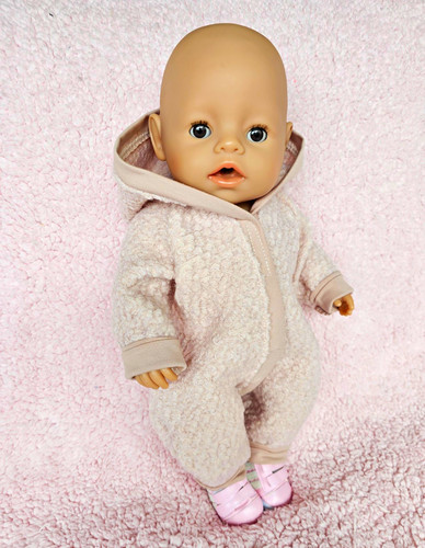 Puppen overall teddy plüsch - puppen,