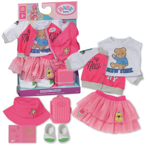 Baby born reise outfit 43cm - baby,
