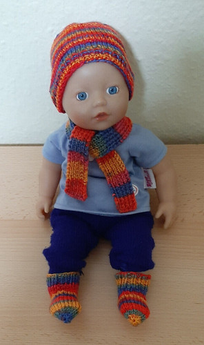 Puppenkleidung teilig set - 3, teilig.