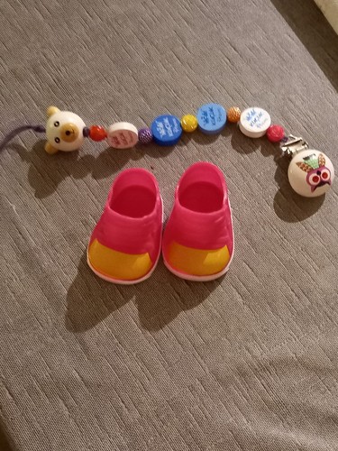 Baby born schnullerkette mit - schnullerkette,