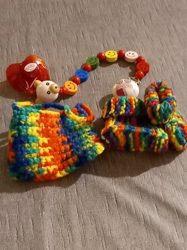 Baby born schnullerkette mit - schnullerkette,