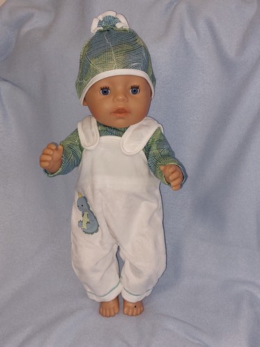 Kleidung set 3tlg dino overall - kleidung,