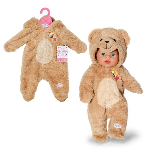 Baby born bär kuschelanzug - baby,