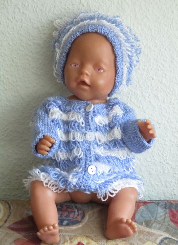 Puppenkleidung 2tlg - .,