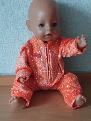Strampler für baby born puppe - baby,